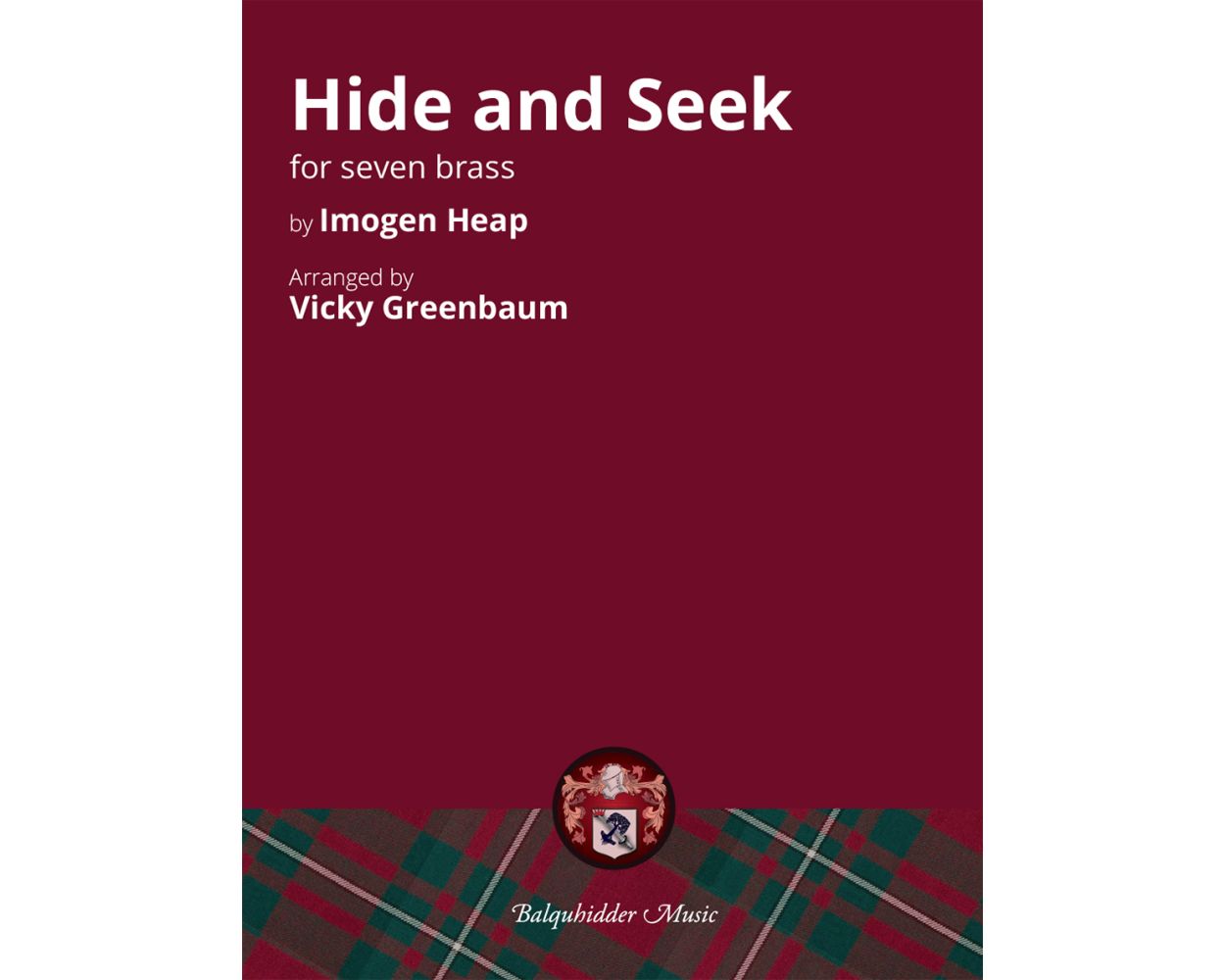 Hide and Seek : Imogen Heap (Arranged by Vicky Greenbaum): : Books